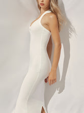 V-neck Halter Summer Dress - CHINASQUAD