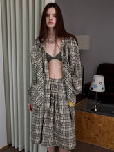 1JINN Studio Retro Check Knot Bra - CHINASQUAD