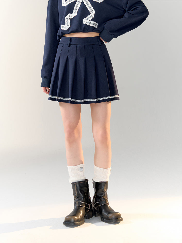 Lace Bow Skirt - CHINASQUAD