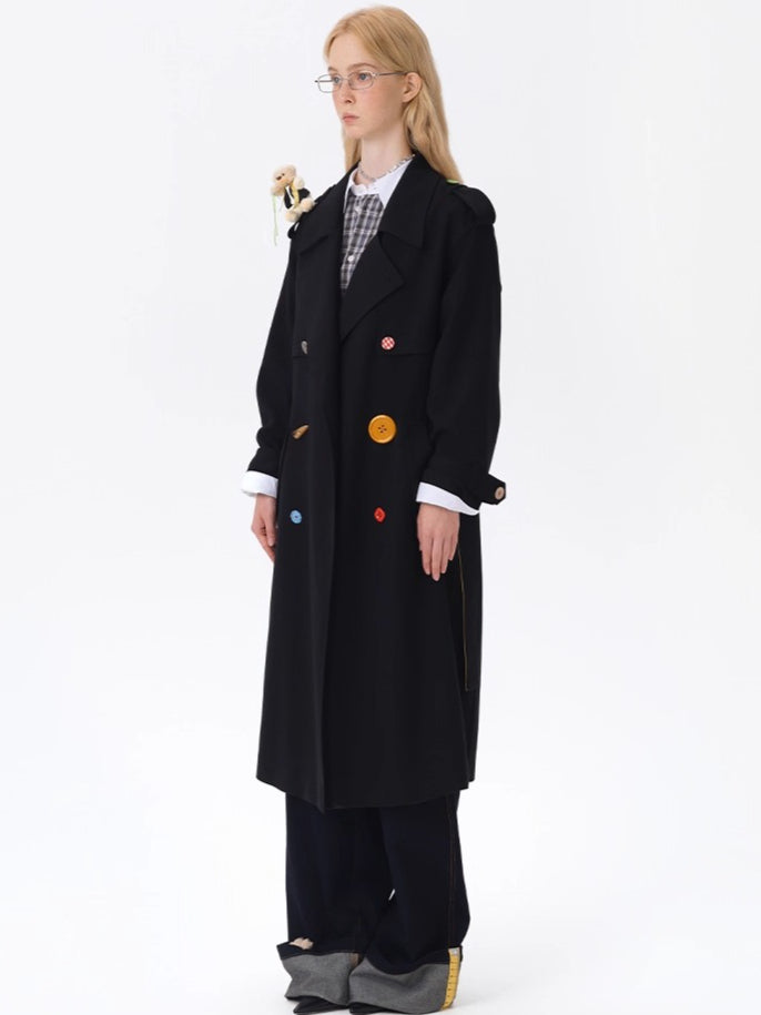 Tailor Bear Long Trench Coat