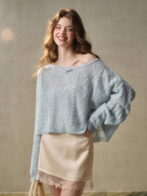 Loose French Style Short Sweater - CHINASQUAD