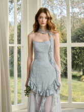 Blue Lace Fairy Dress - CHINASQUAD