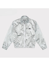 Silver & Black Loose Oversized Sports Jacket - CHINASQUAD