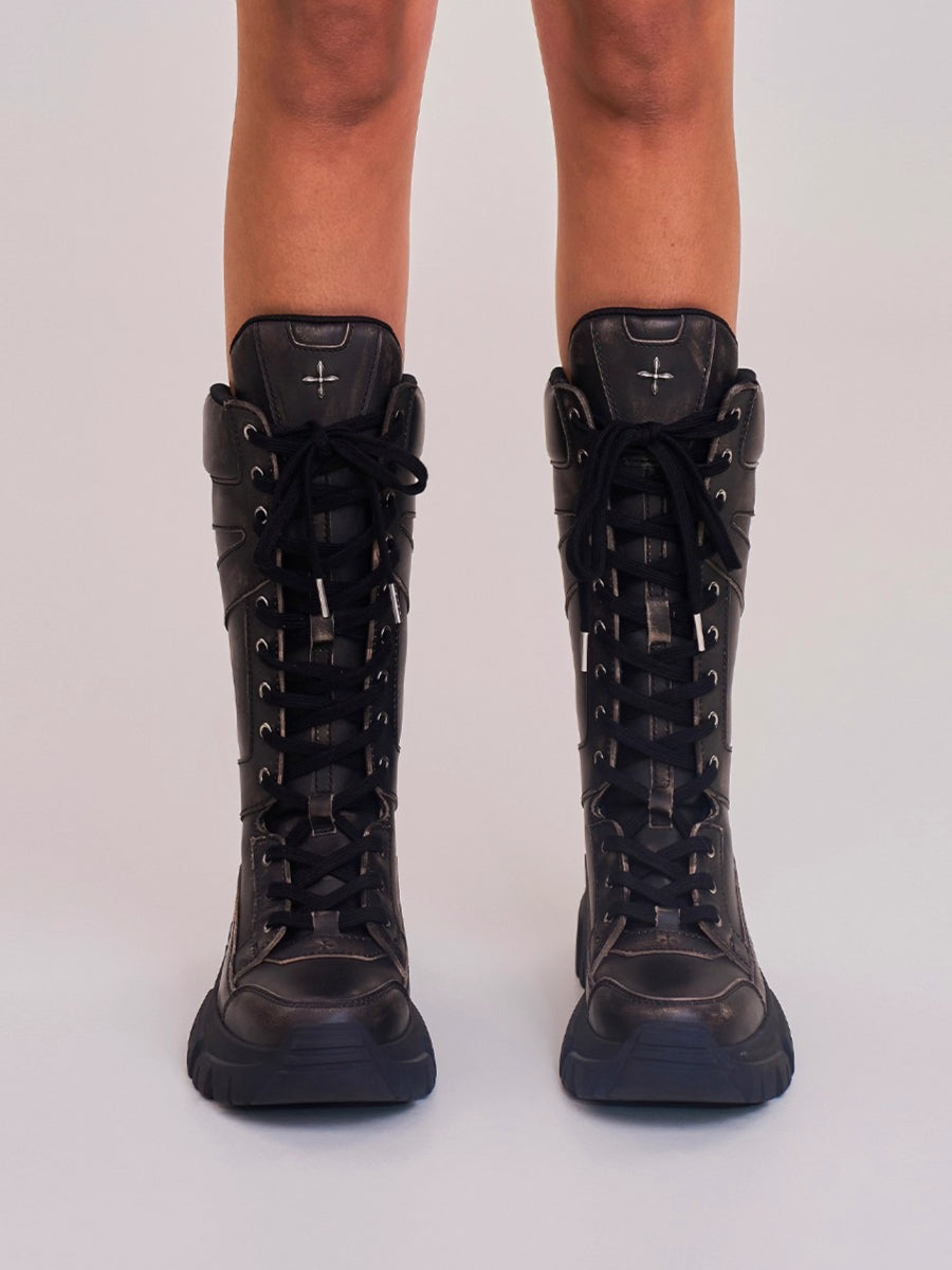 Wild Terrain Vintage Hand-Polished Hiking Boots