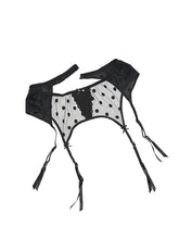 Polka Dot Lace Garter Belt - CHINASQUAD