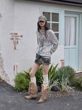 Icelandic Animal Pattern Open-Knit Sweater - CHINASQUAD