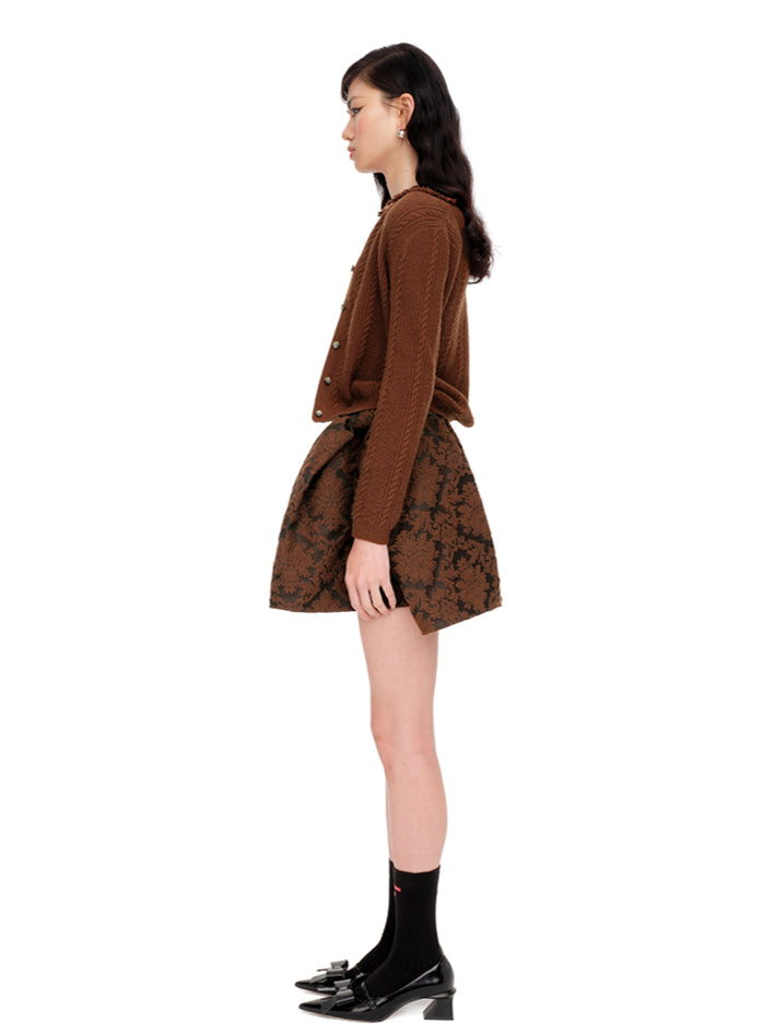 Cable Knit Cardigan - CHINASQUAD