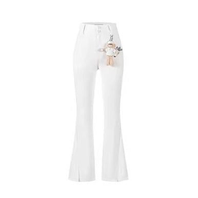 Slim Flare Golf Trousers