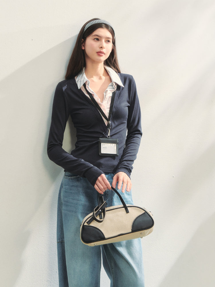 Fake Three-piece Contrast Color Polos - CHINASQUAD