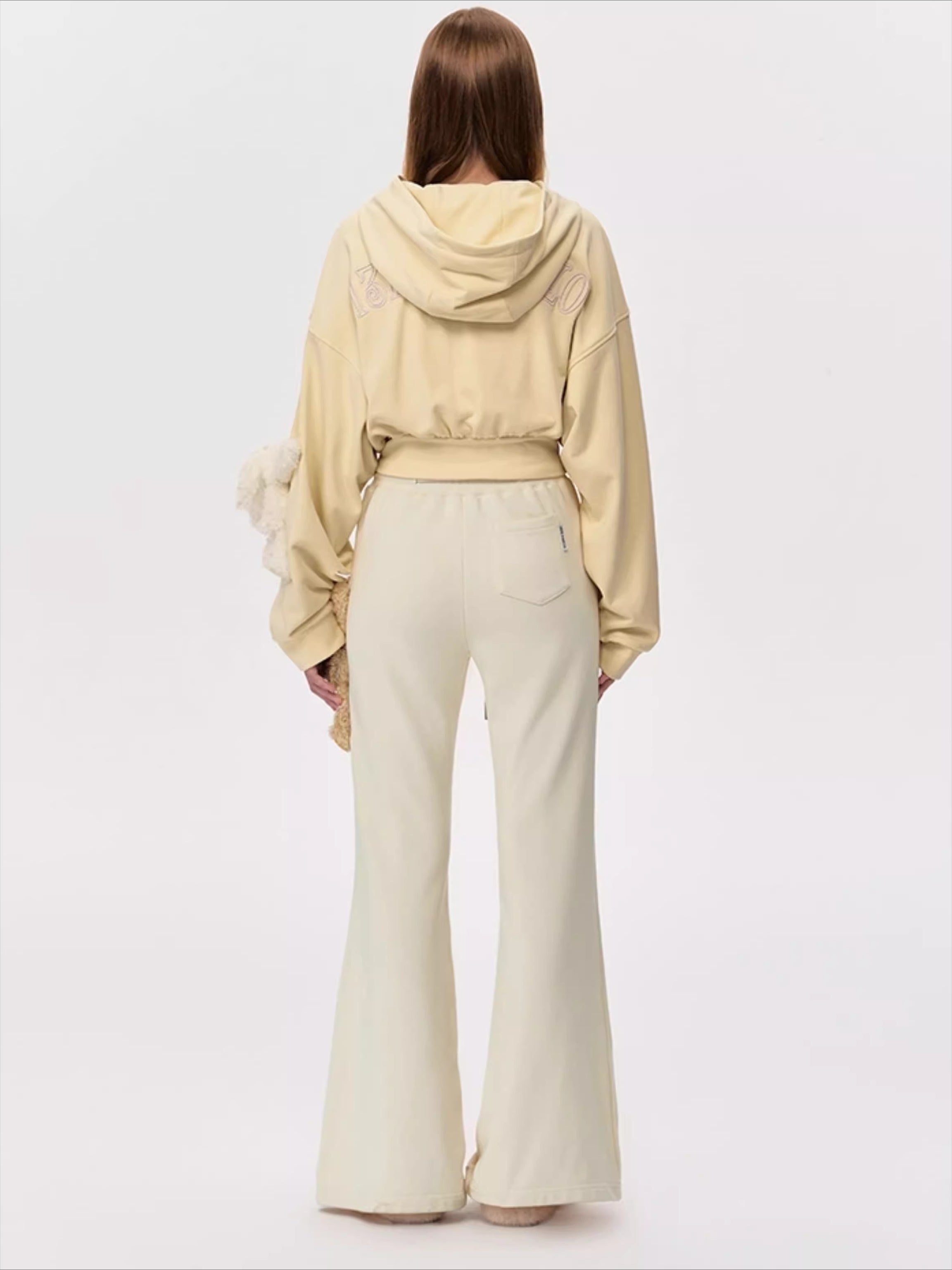 Essential Flared Casual Trousers