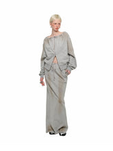Mud Dyed Rhinestone Sweatshirt & Pant Set - CHINASQUAD