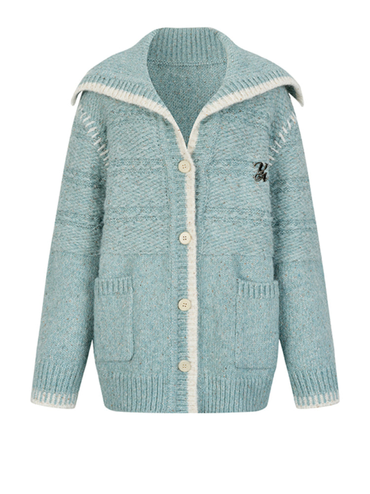 VIAPITTI Wool Blend Cardigan - CHINASQUAD