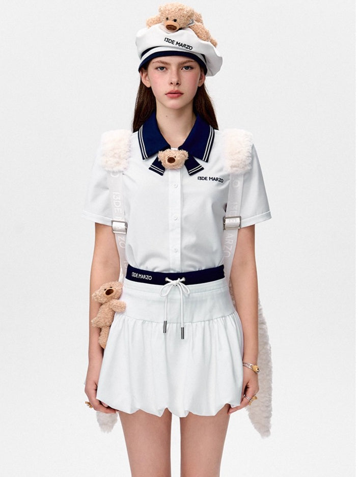 Oversized Plush Character Backpack