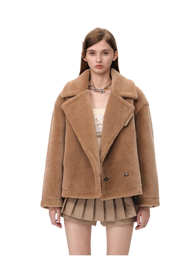 Fuzzy Bear Coat - CHINASQUAD