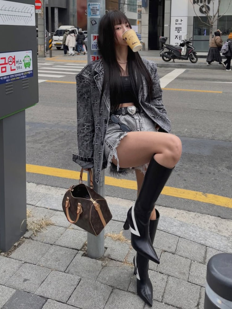 Meteor High Heel Boots - CHINASQUAD