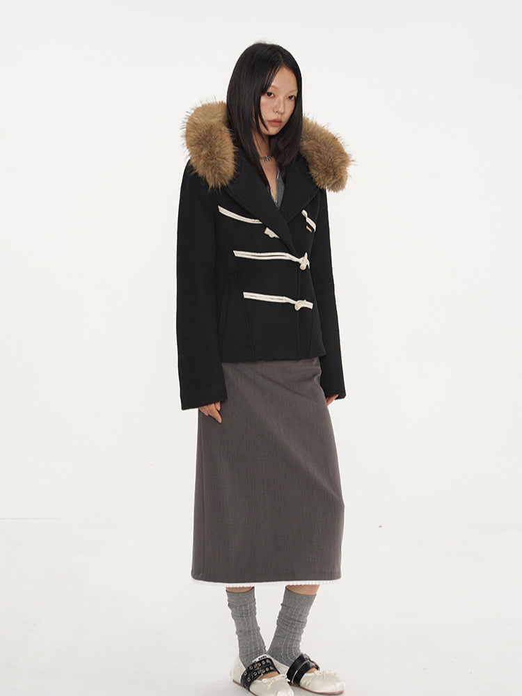 Smart Grey Pencil Skirt - CHINASQUAD