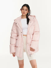 White Duck Down Hooded Jacket - CHINASQUAD