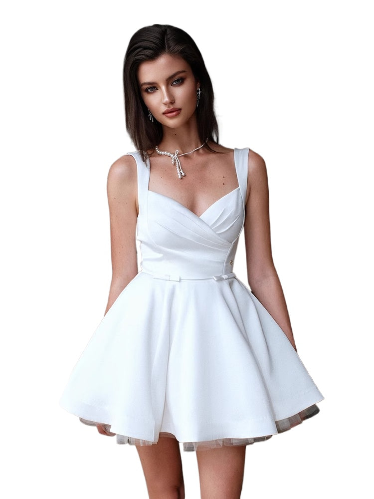 Multi-Layered Spaghetti Strap Tutu Dress - CHINASQUAD