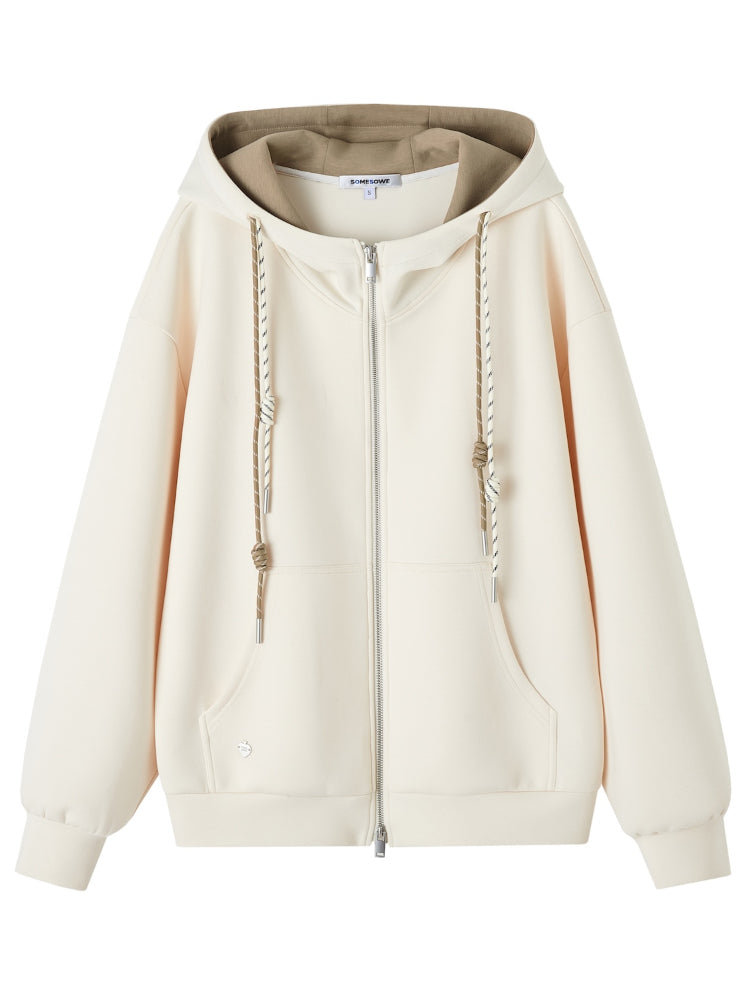 Color-Blocked Hooded Sweatshirt - CHINASQUAD