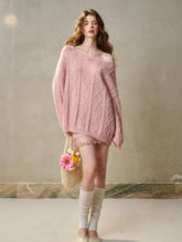 Pearl Mohair Knit Sweater - CHINASQUAD
