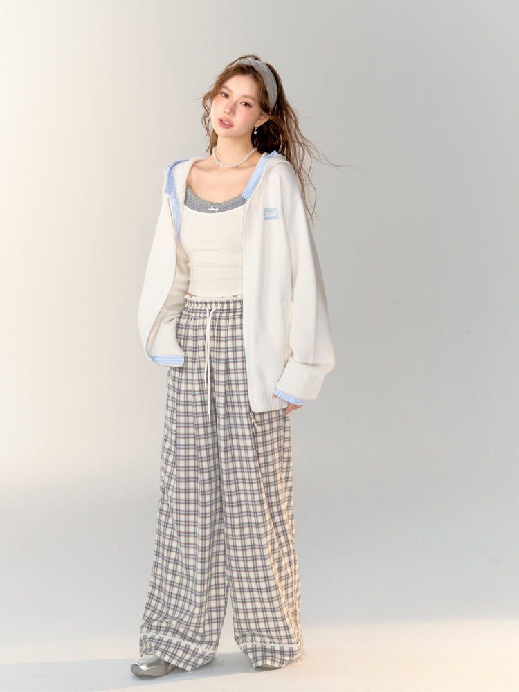 Butterfly Bow Color-Block Fake Two-Piece Tank Top - CHINASQUAD