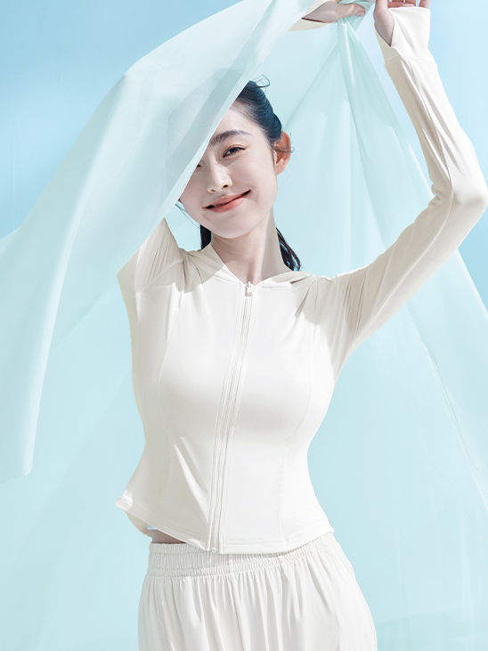 Ice Waves Sunscreen Slim Fit Jacket - CHINASQUAD