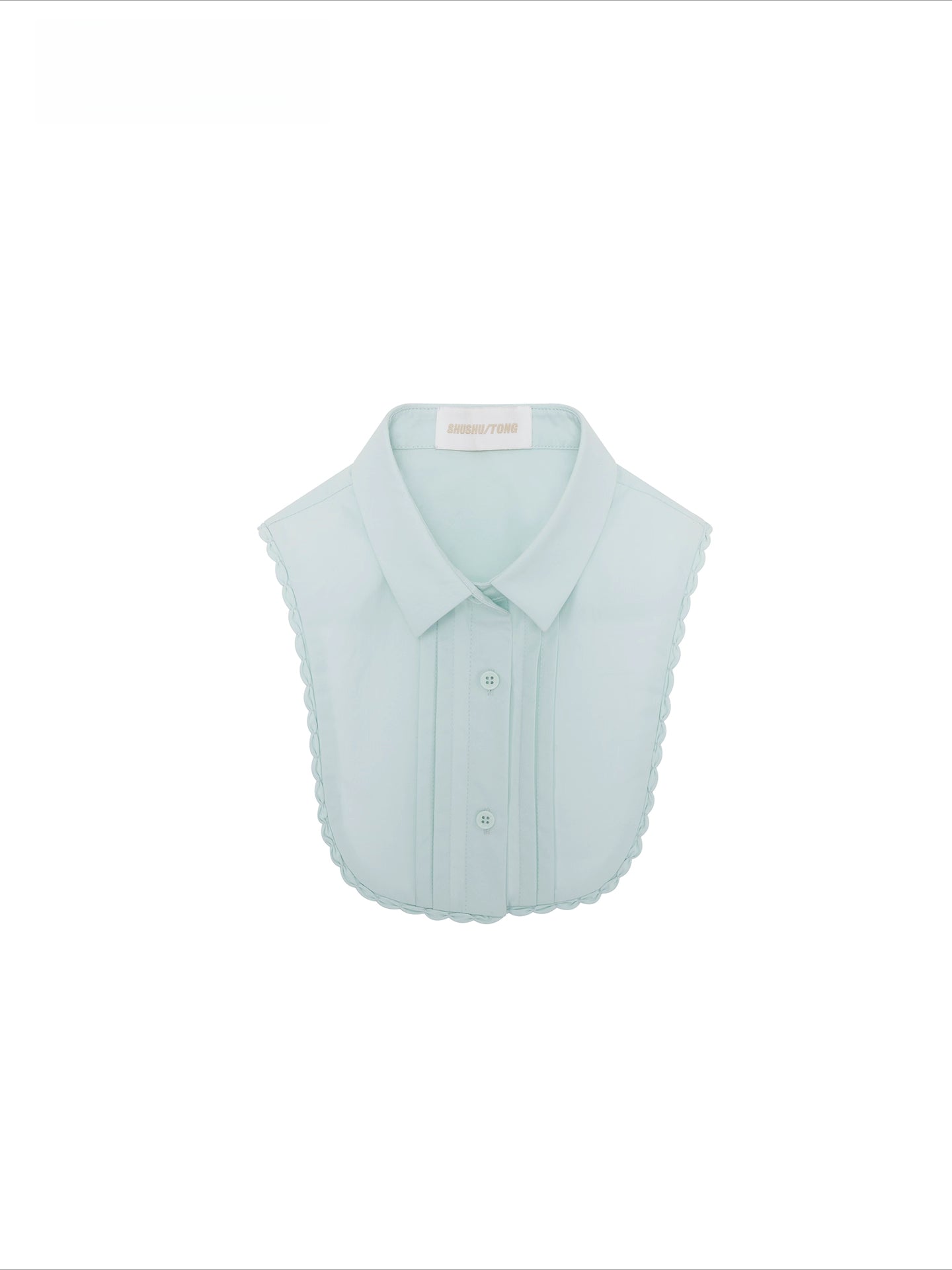 Ruffled Cotton Detachable Collar - CHINASQUAD