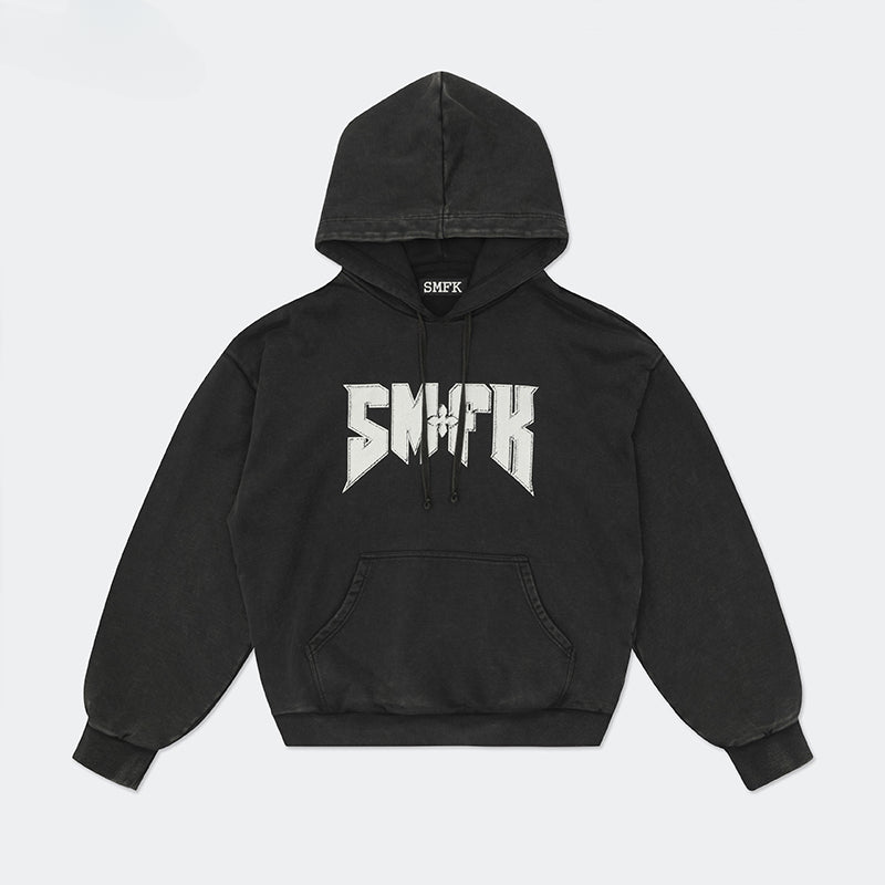 Metal Rock Oversized Hoodie - CHINASQUAD