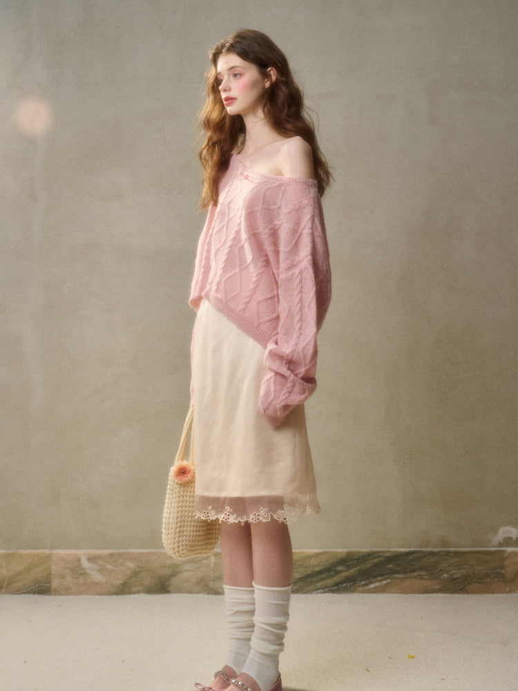 Flower Fairy Embroidered Skirt - CHINASQUAD