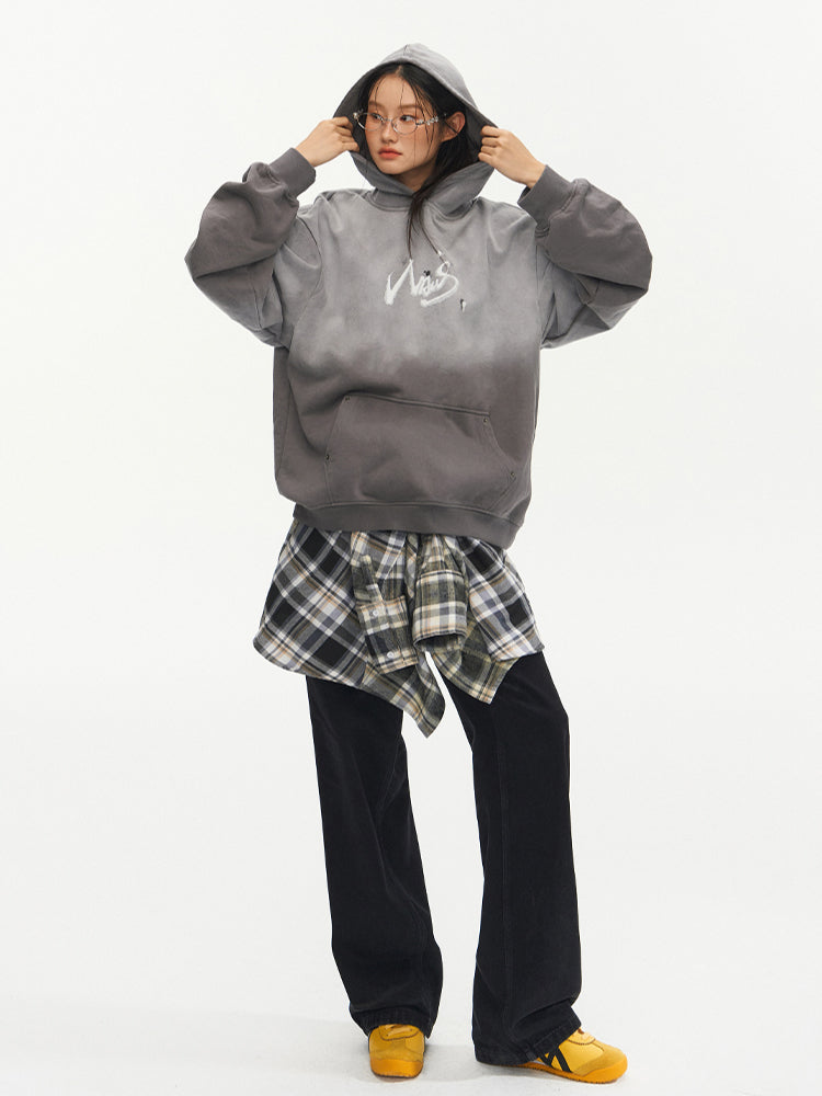 Vintage Gradient Wash Hoodie - CHINASQUAD