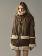 Brown Reversible Suede Jacket - CHINASQUAD