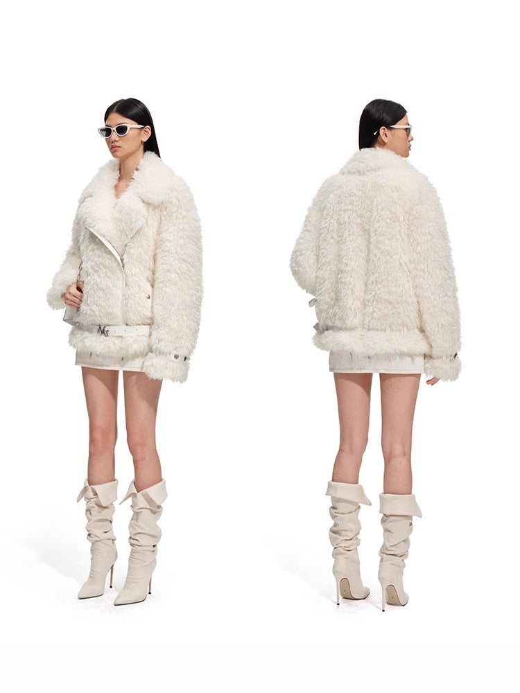 Polar Cloud-Touch Faux Shearling Jacket