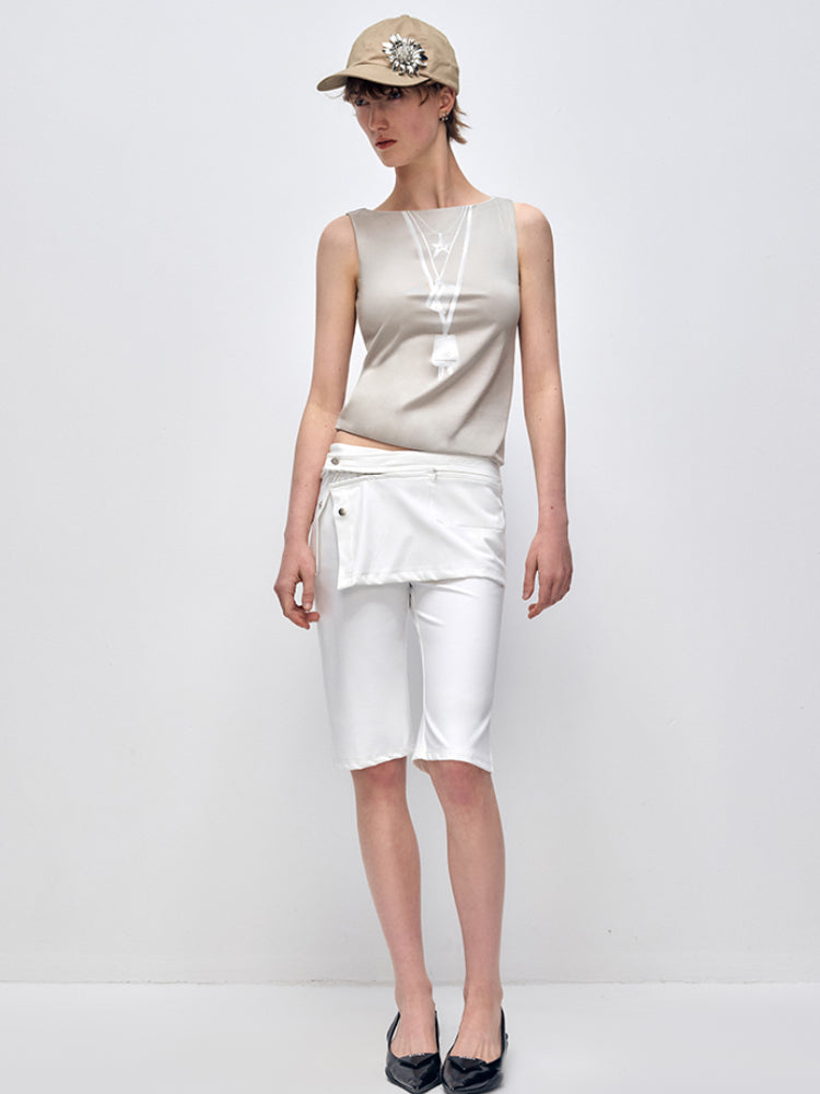 Gray Digital Print Vest - CHINASQUAD