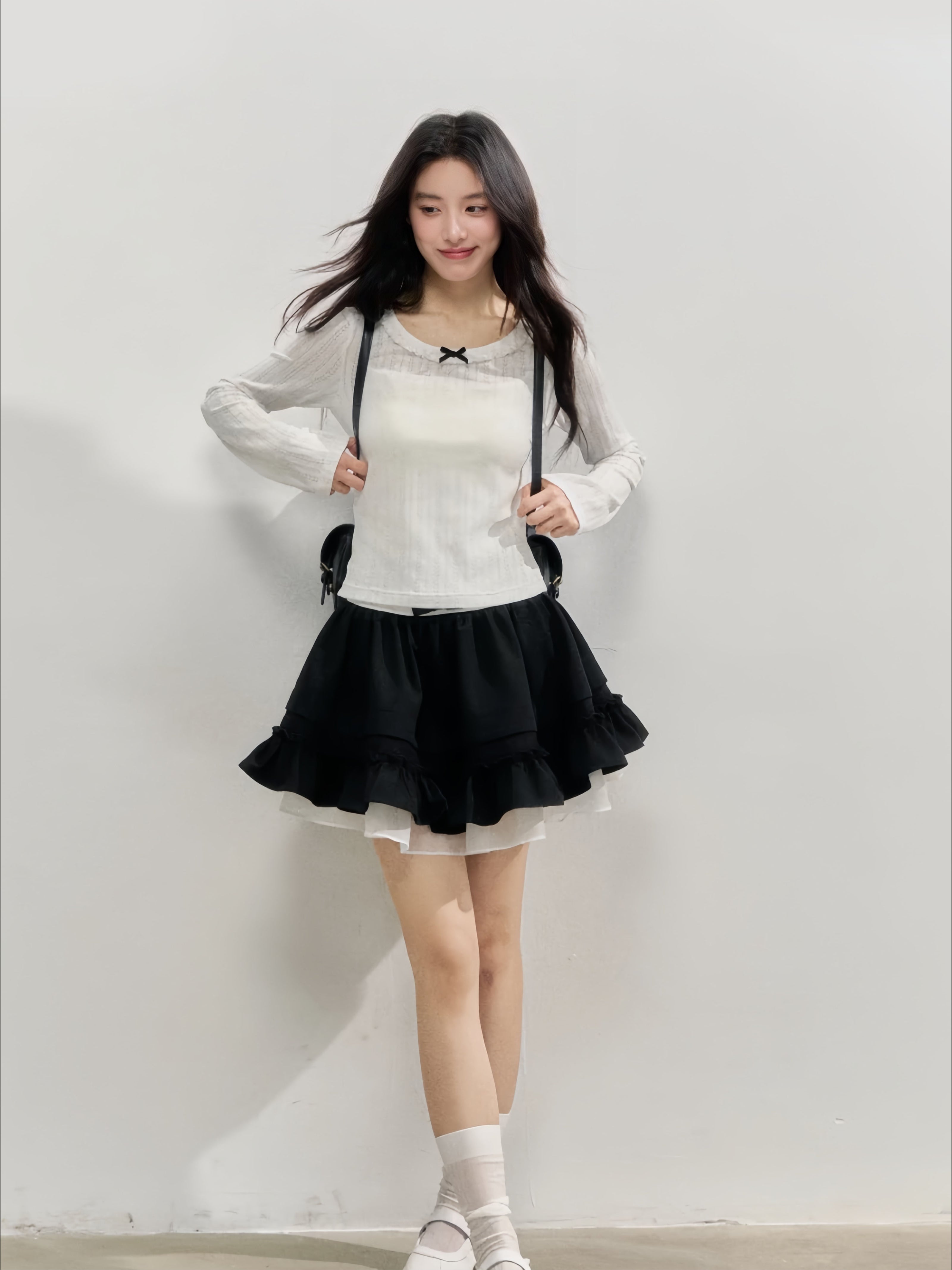 Textured Long-sleeve T-shirt Base Layer - CHINASQUAD