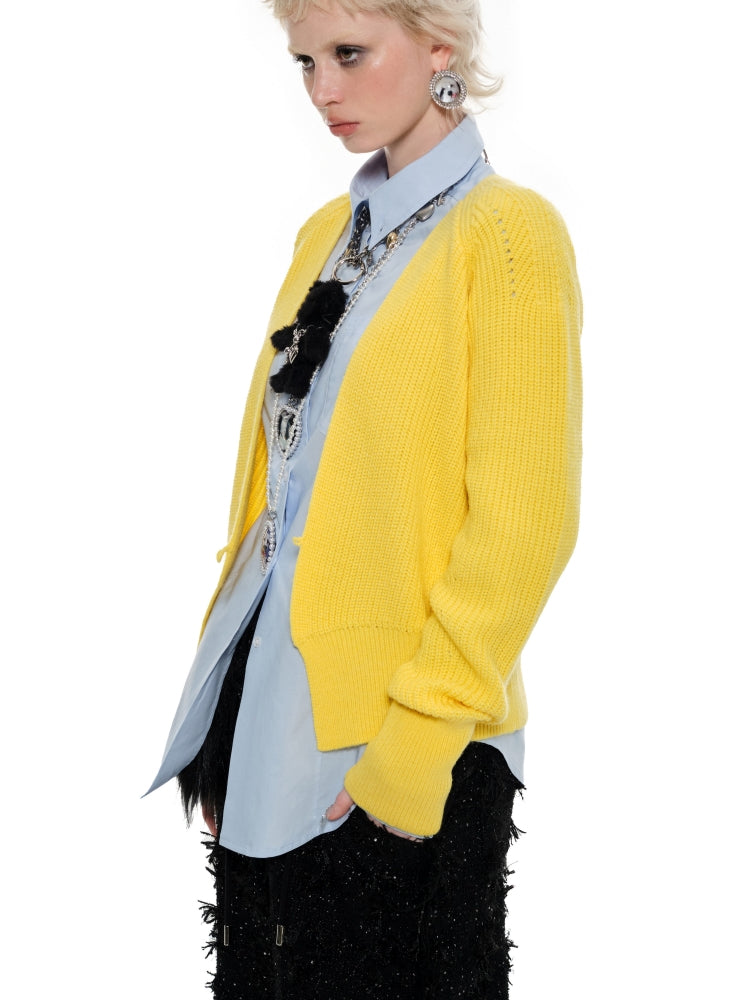 Black Tweed Cropped Pants - CHINASQUAD