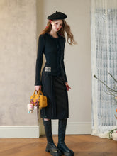 Elastic Knit Cardigan Base Sweater - CHINASQUAD