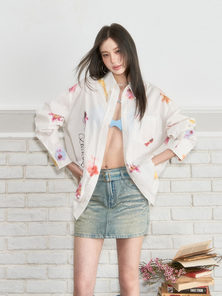 Casual Loose Fitting Shirt - CHINASQUAD