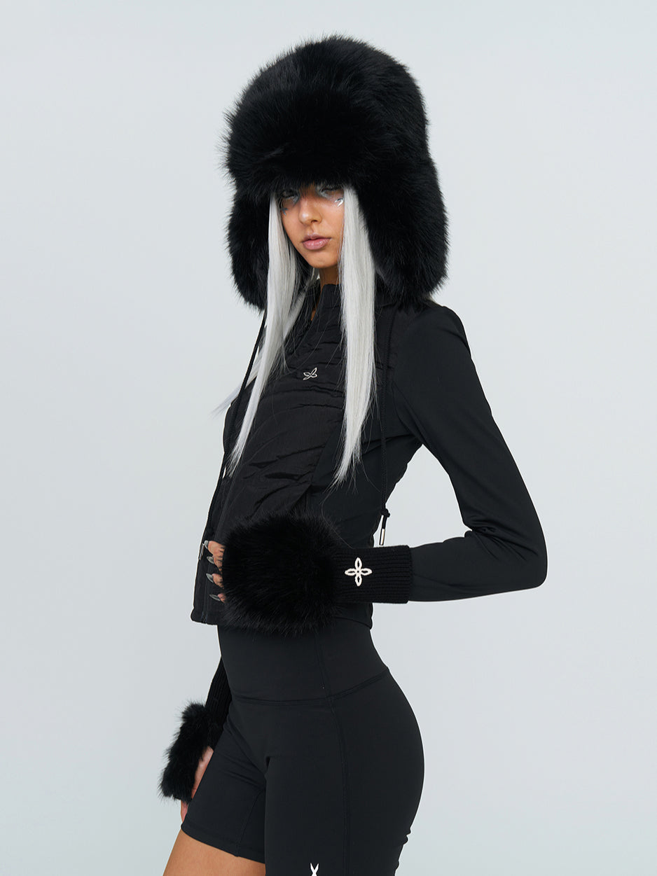 SMFK Compass Snowman Furry Ushanka Hat - CHINASQUAD