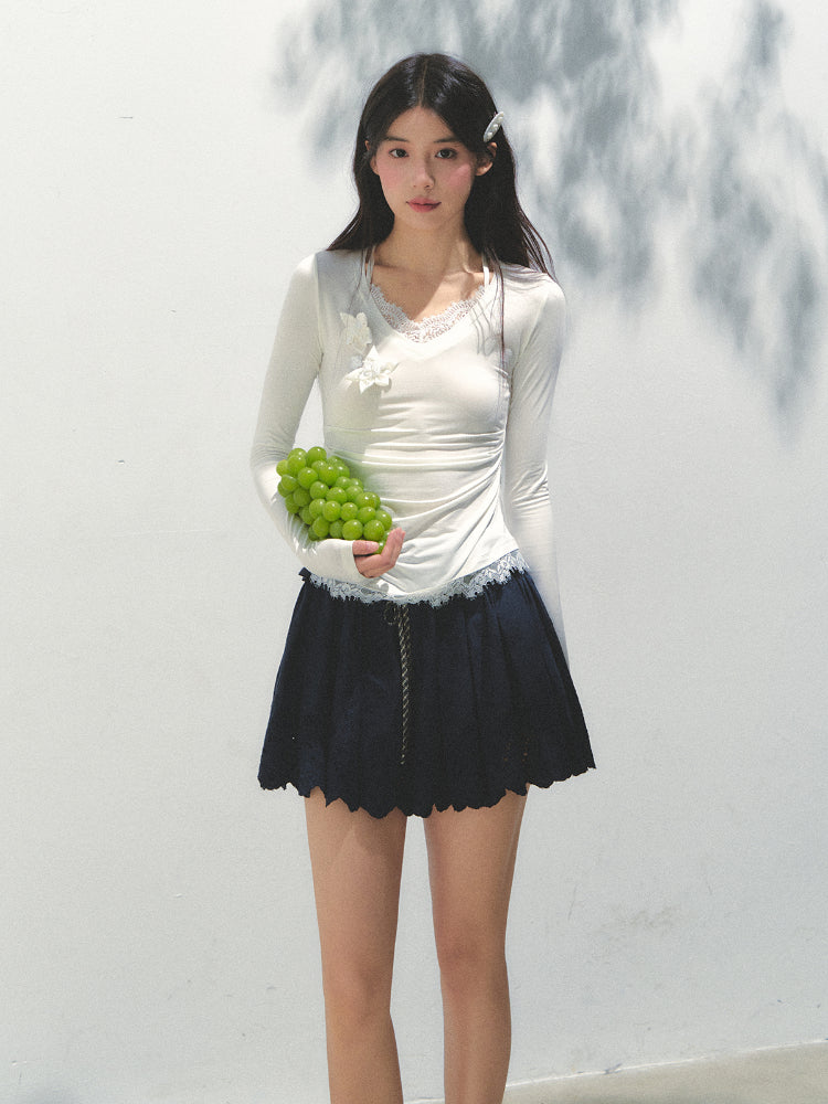 Sun Protection 3D Lace T-shirt
