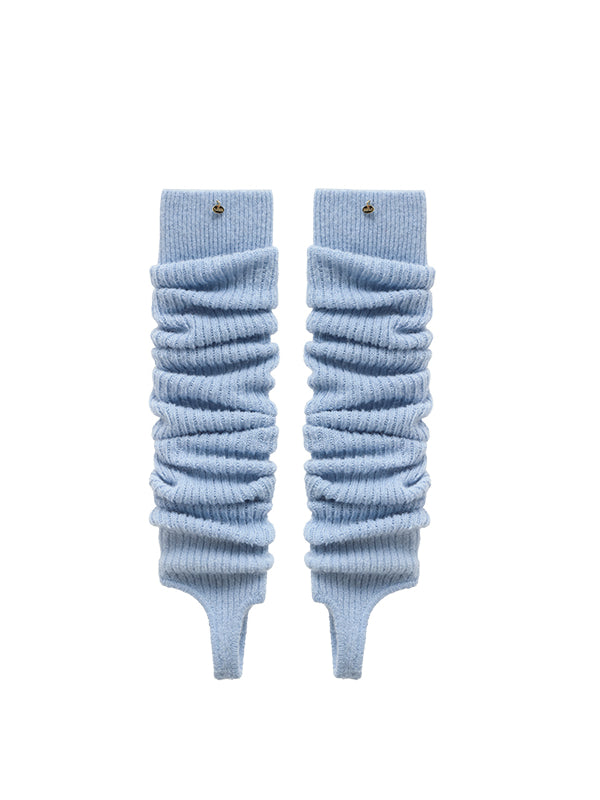 Alpaca Wool High-Cuff Slouch Socks - CHINASQUAD