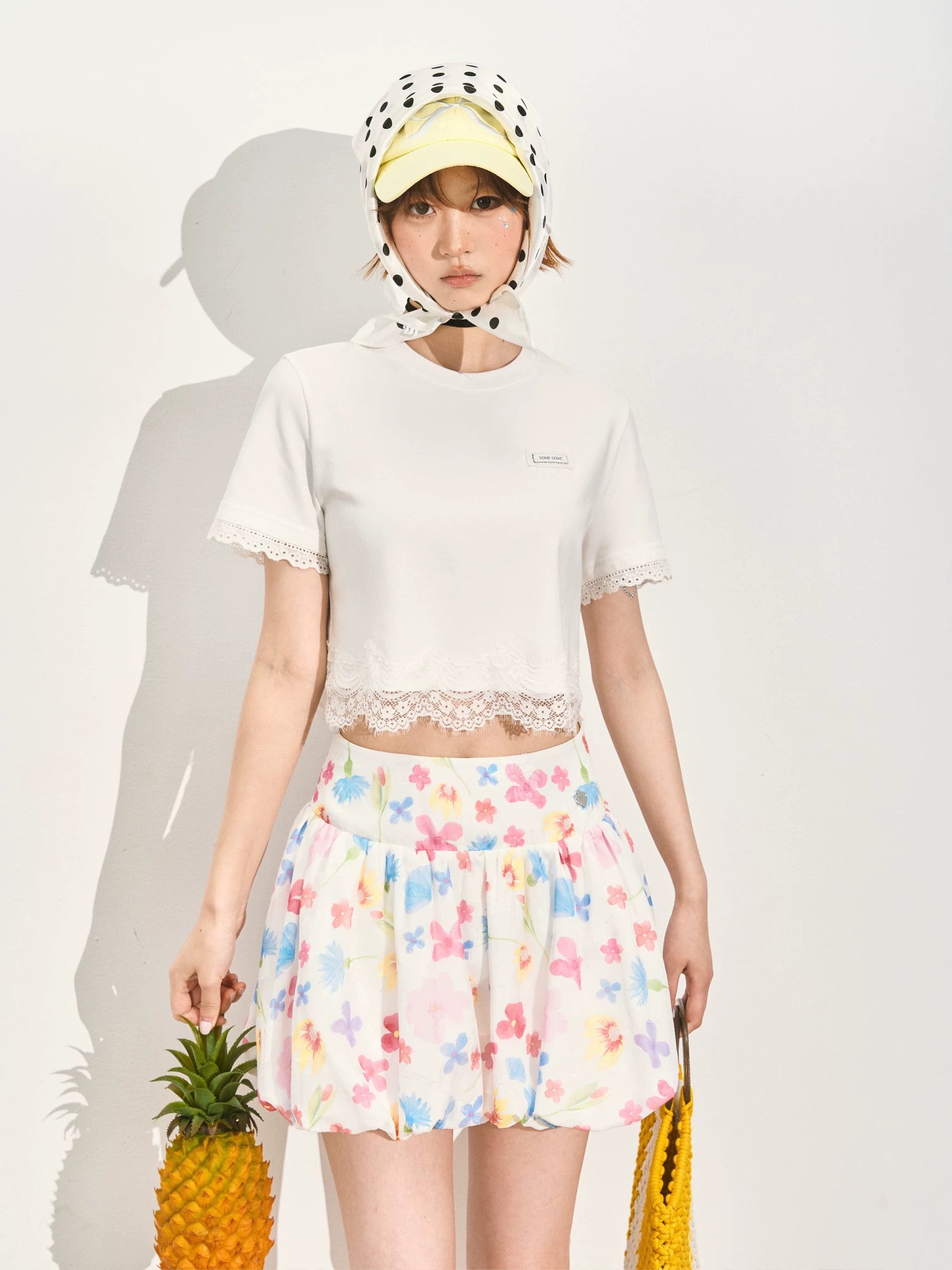 A-Line Bubble Pleated Short Skirt - CHINASQUAD