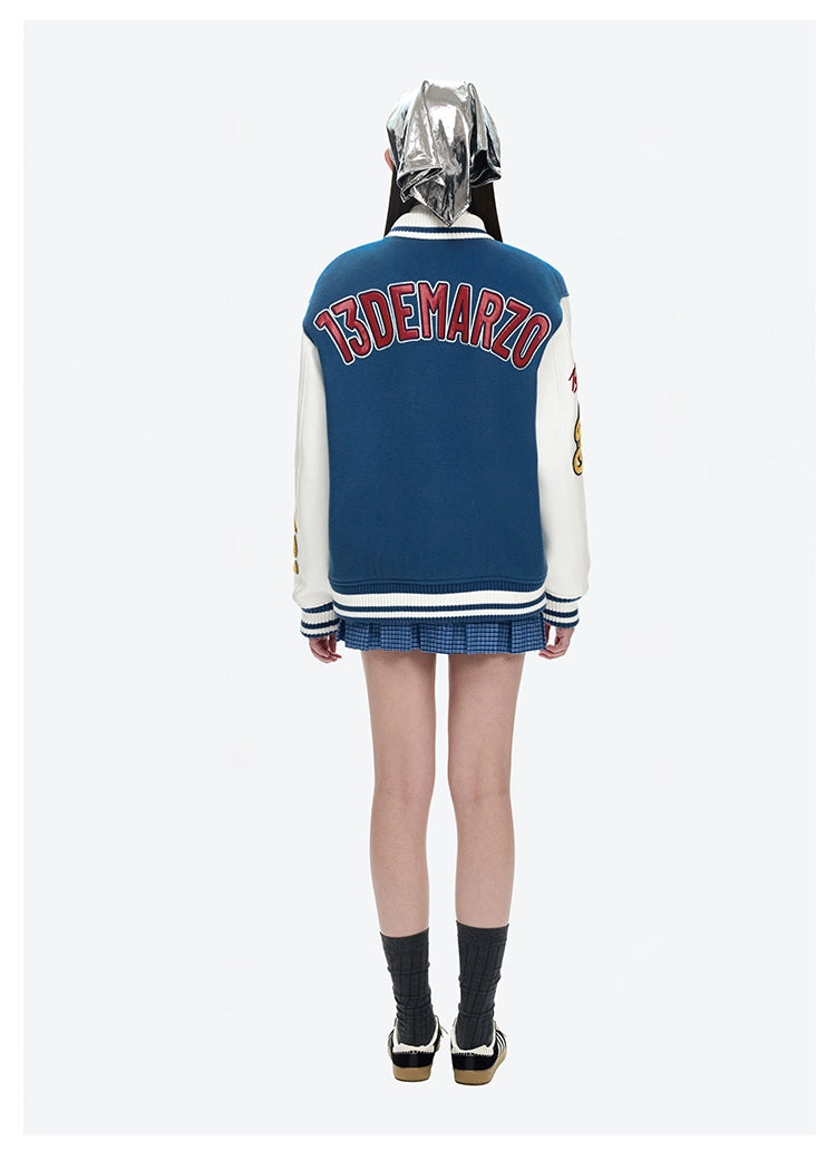 Doozoo Retro Instruments Baseball Jacket - CHINASQUAD