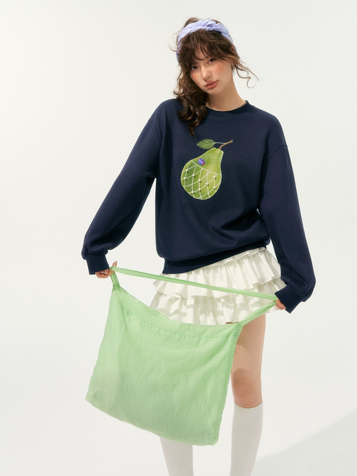 Pear Printed Sweatshirt - CHINASQUAD