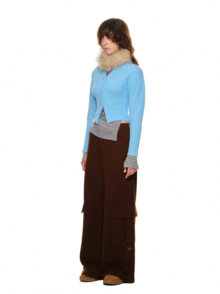 Ribbed Knit Cardigan - CHINASQUAD