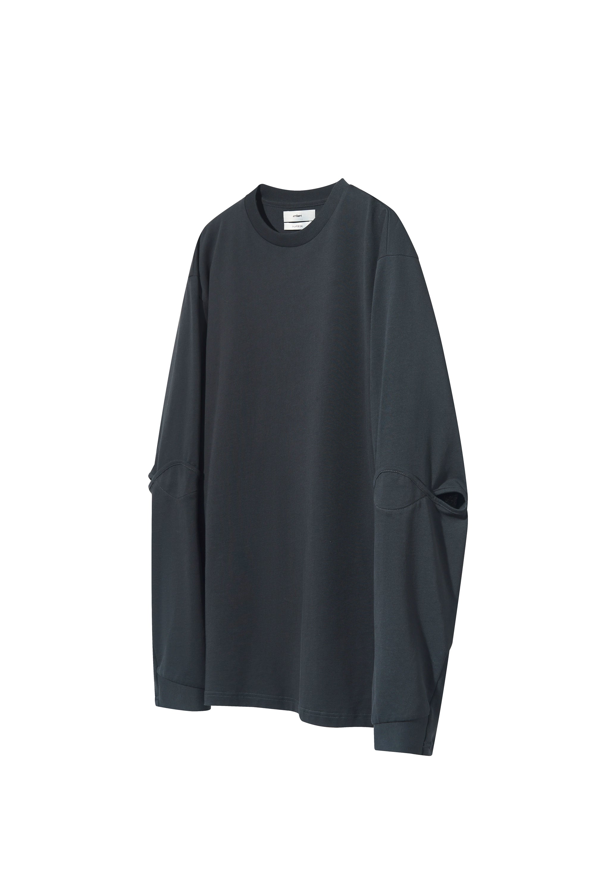 Disjointed Structure Long Sleeve T-Shirt - CHINASQUAD