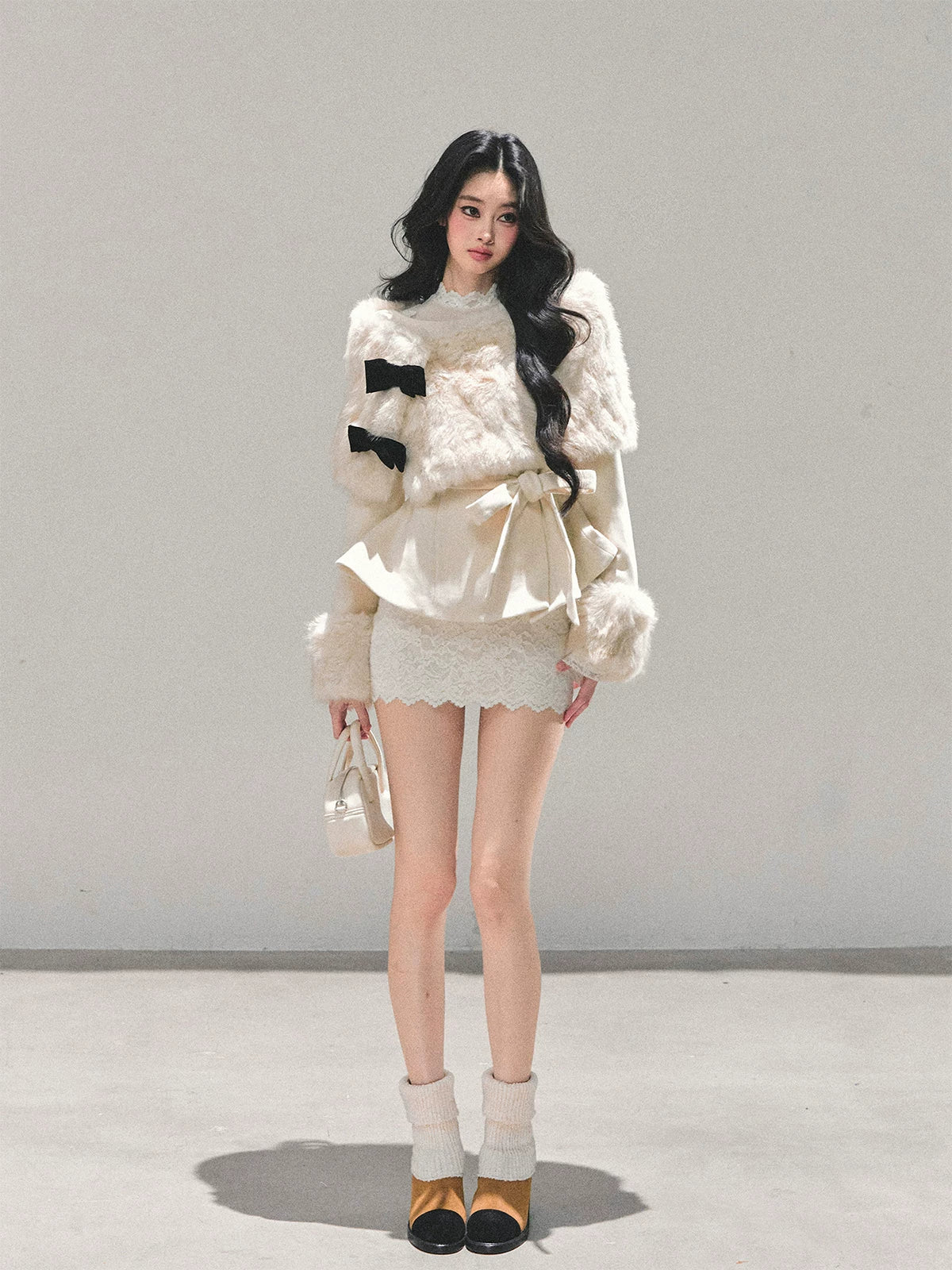 Light Luxury Cape Three-Piece Set