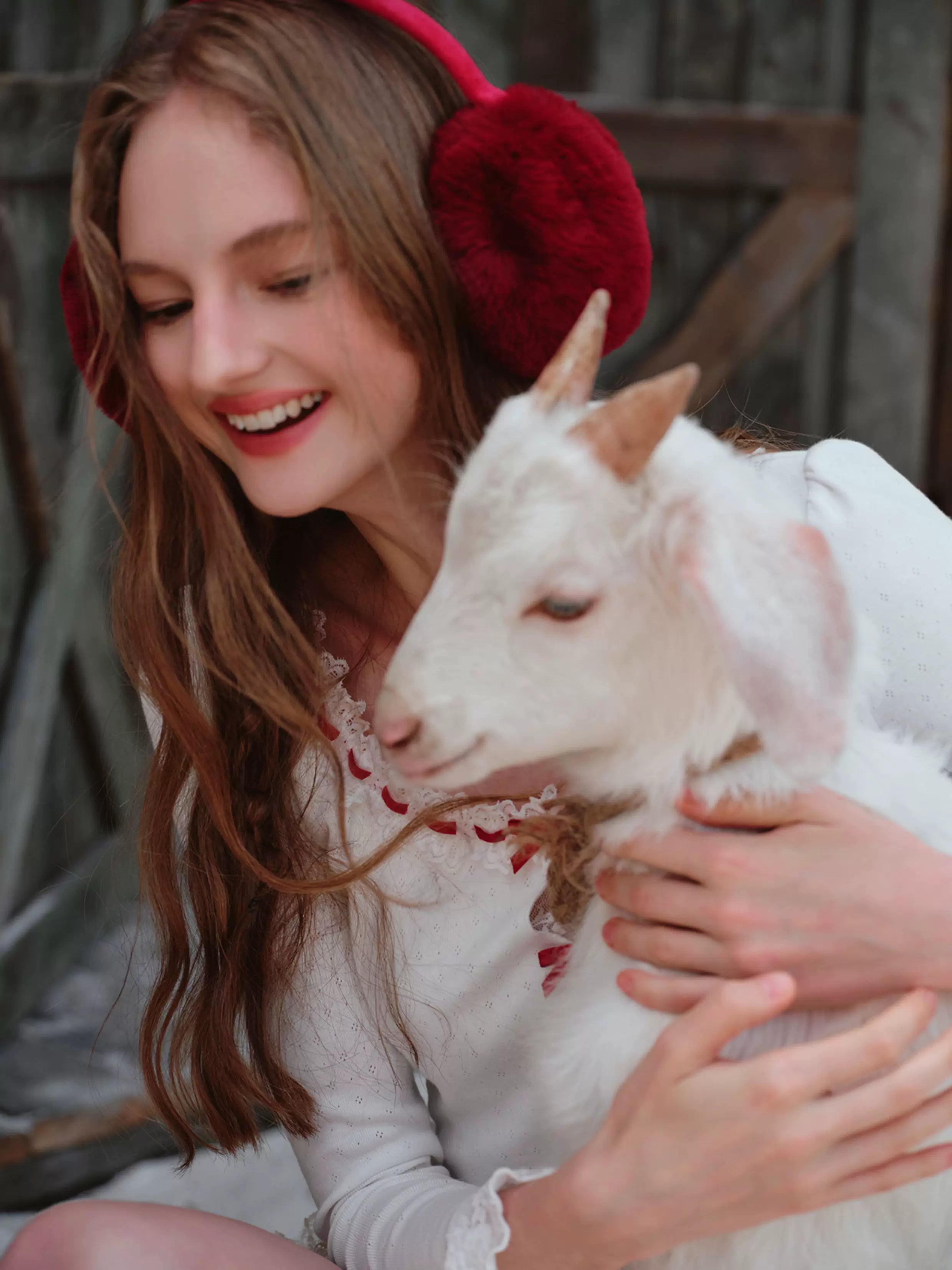 French Sweet Knit Long-Sleeve Base Crewneck