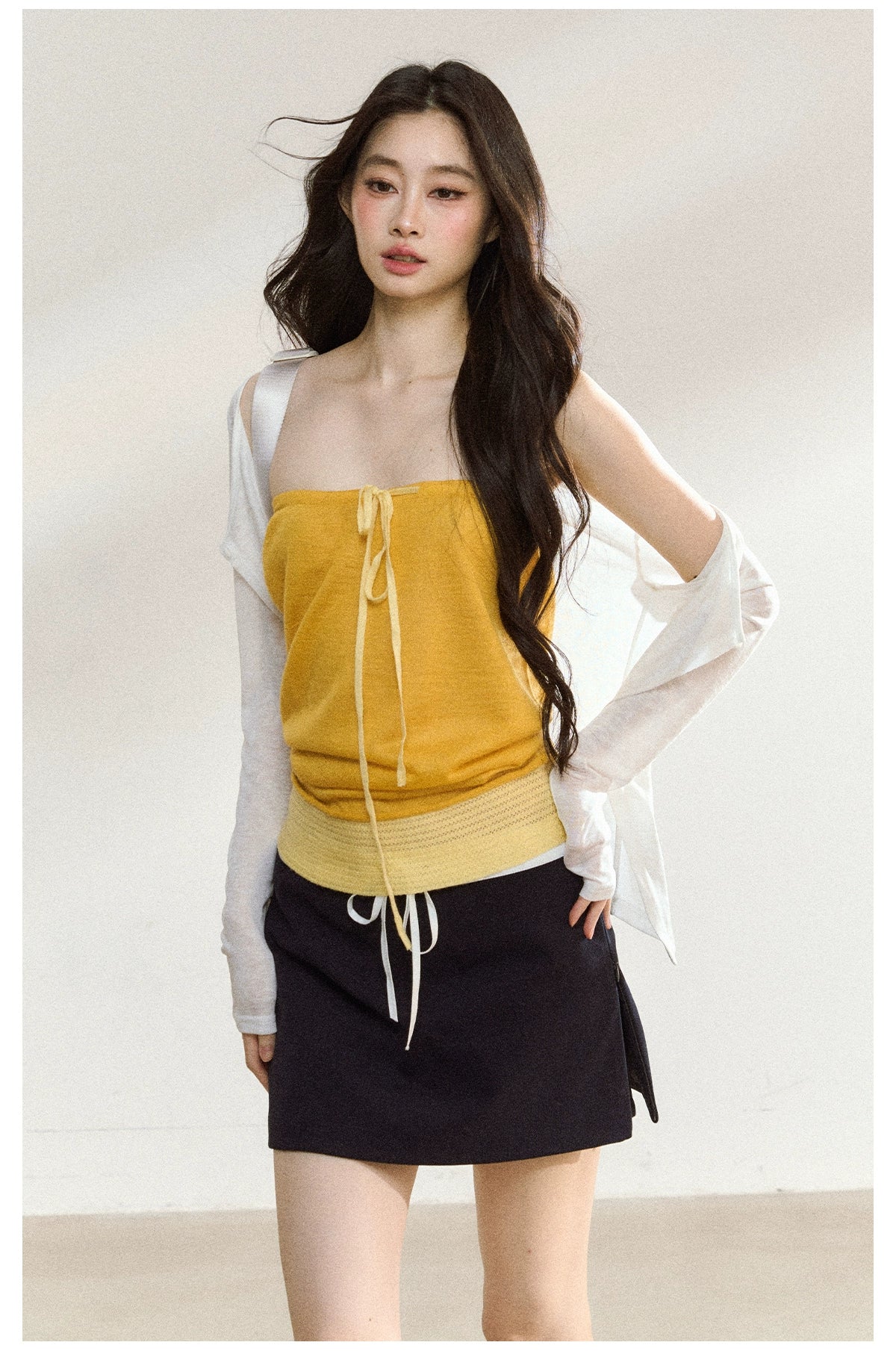 Colorblock Wool-Blend Bandeau - CHINASQUAD