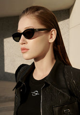 Oval-frame Sunglasses - CHINASQUAD