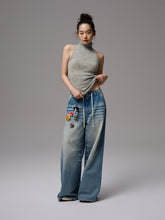 Mohair Sleeveless Turtleneck - CHINASQUAD